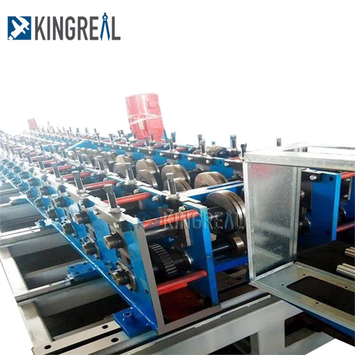 3-Aluminum baffle carrier roll forming machine